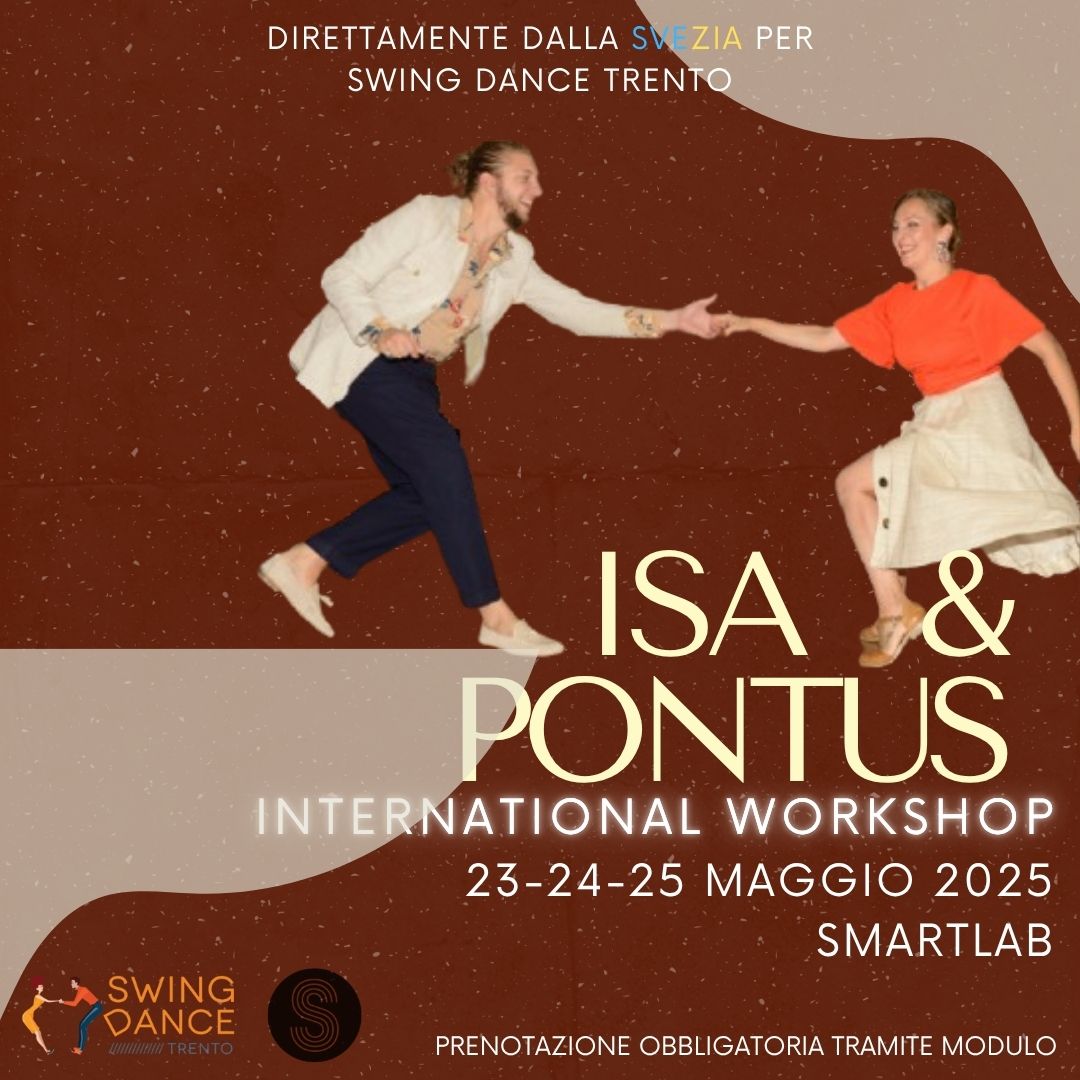 Locandina Isa e Pontus evento swing