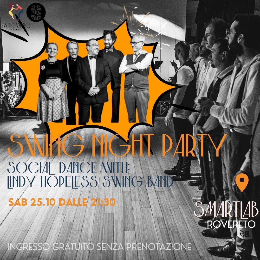 Evento Swing Night Party Rovereto