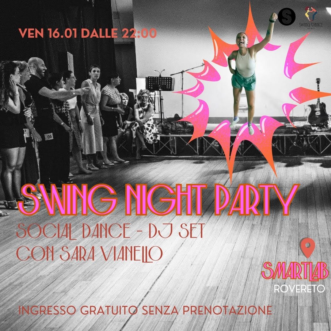Evento Swing Night Party Rovereto