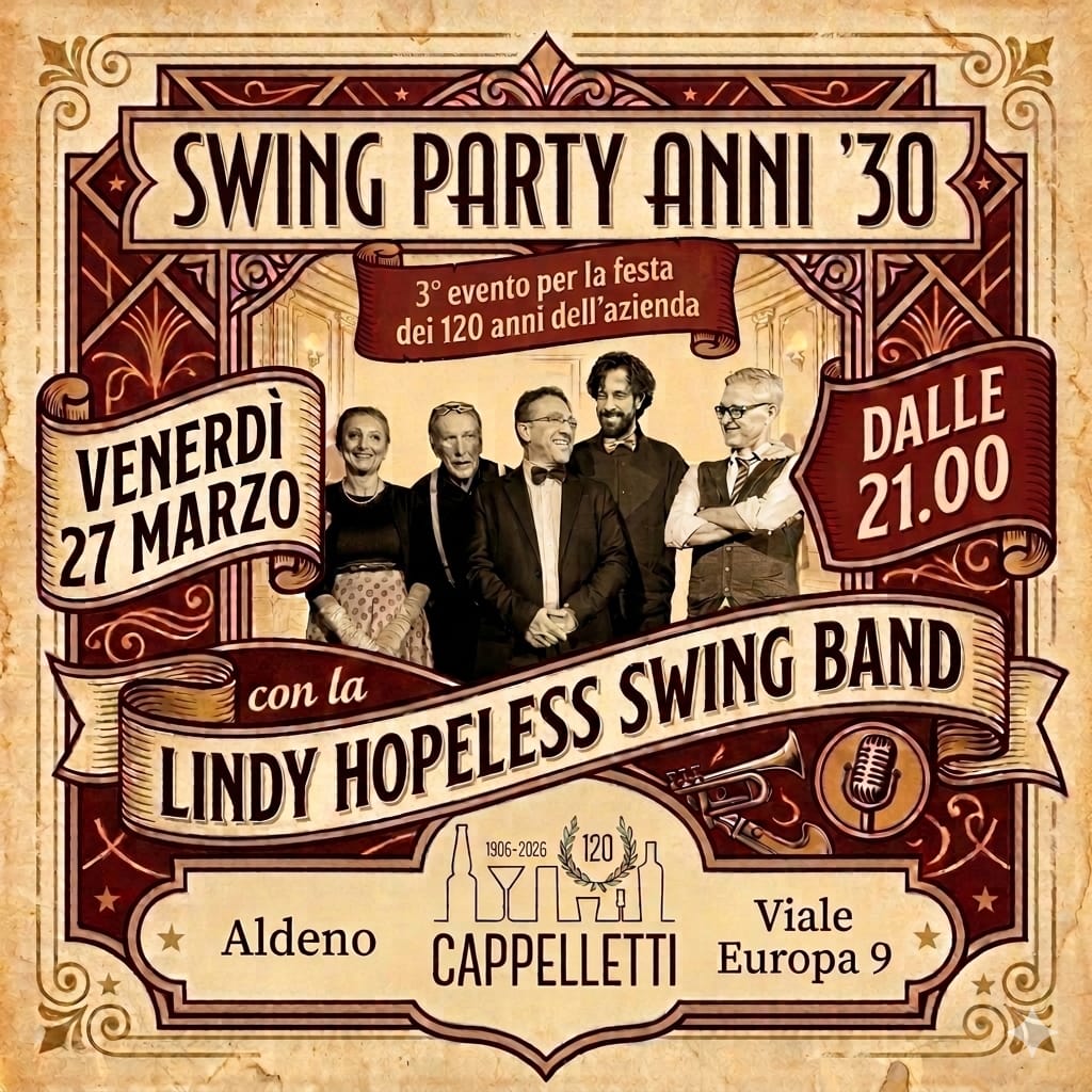 Swing party locandina