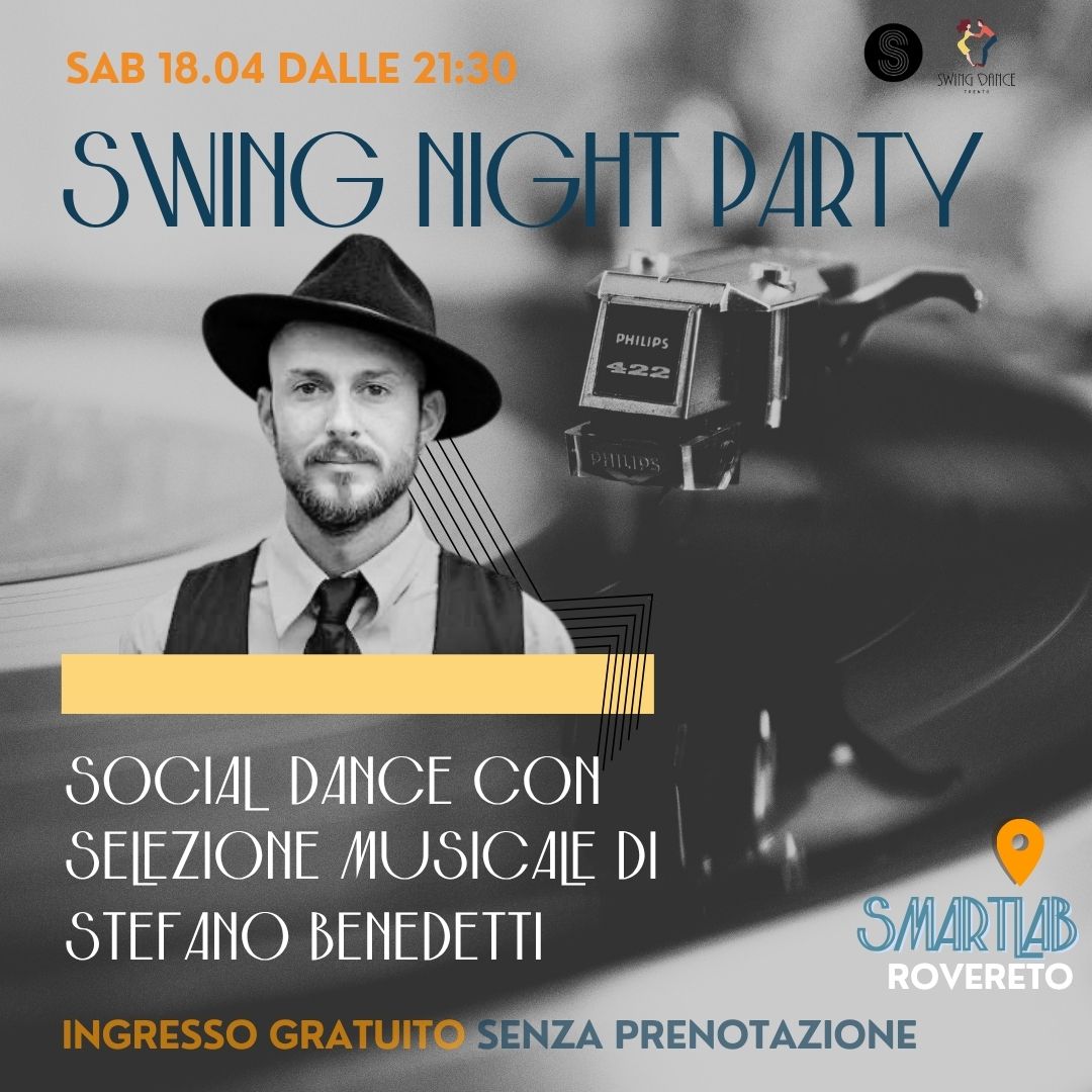 swing night party 18 aprile