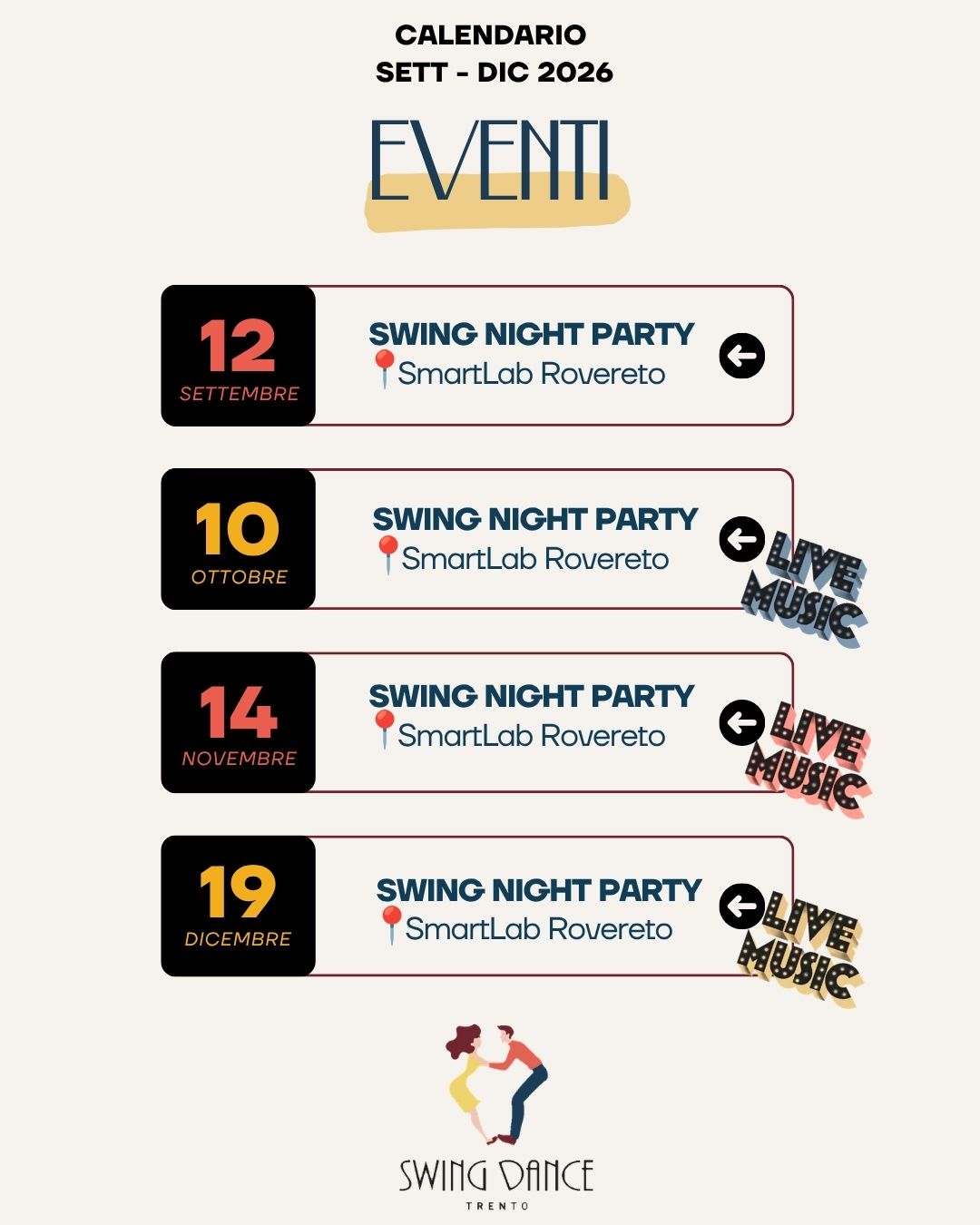 Swing party locandina